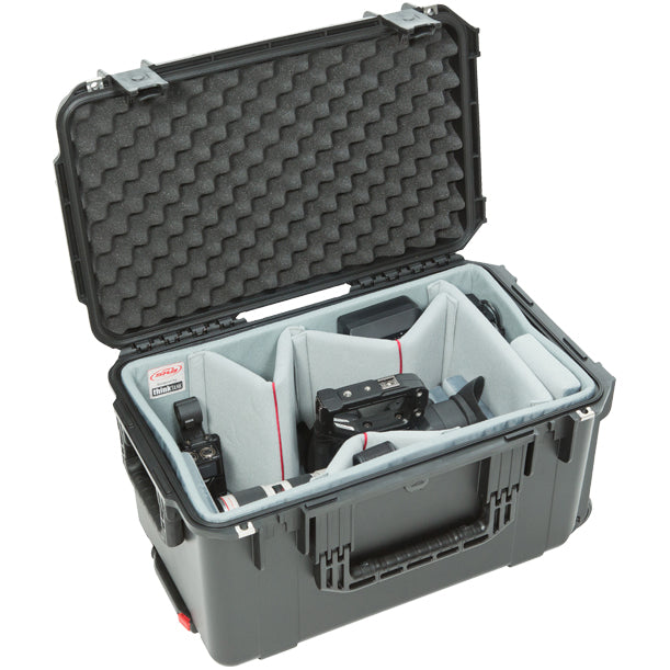 SKB iSeries 2213-12 Case with Think Tank Design Video Dividers & Lid Organizer (Black)