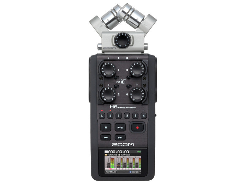 Zoom H6 Handy Recorder, video audio microphones & recorders, Zoom - Pictureline  - 2