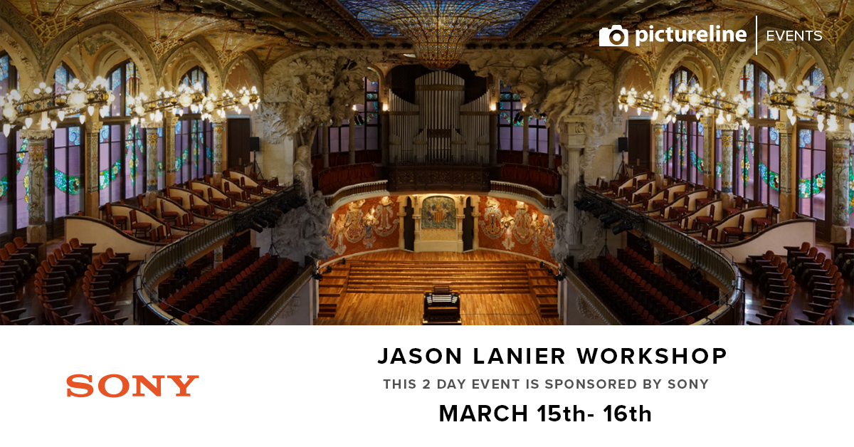 Jason Lanier Workshop Sponsored by Sony (March 15-16th, Thurs-Fri)