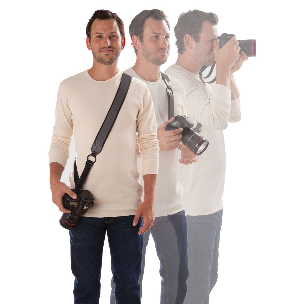 Joby UltraFit Hand Strap With UltraPlate - Charcoal Camera Strap For DSLRs With Arca-Swiss Compatibility