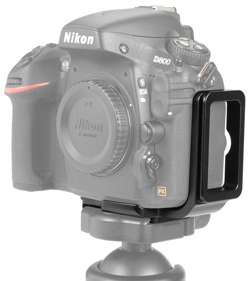 Kirk L-Bracket for Nikon D800 Digital Camera, tripods plates, Kirk Enterprises - Pictureline  - 2