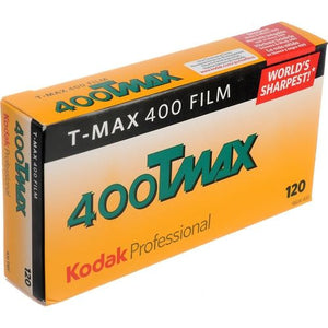 Kodak TMAX 400 120 B&W Film (One Roll)