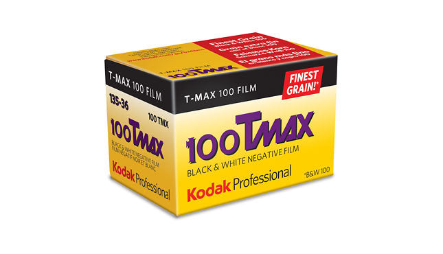Kodak TMAX 100 135-36 B&W Film (One Roll), camera film, Kodak - Pictureline 