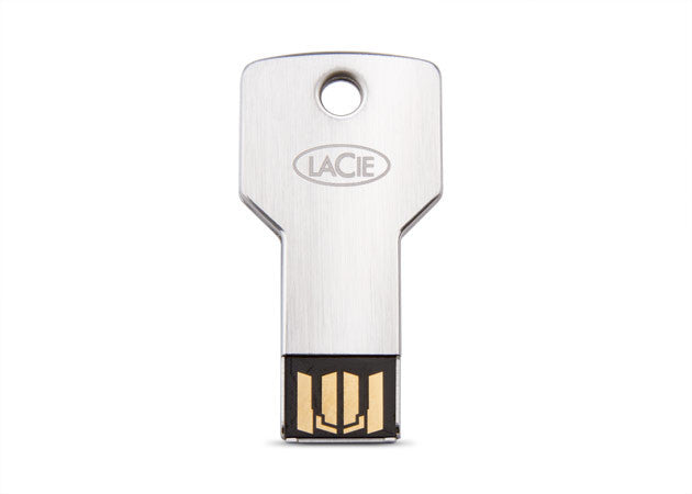 LaCie PetiteKey USB 2.0 Flash Drive 32GB, computers flash storage, Lacie - Pictureline  - 1