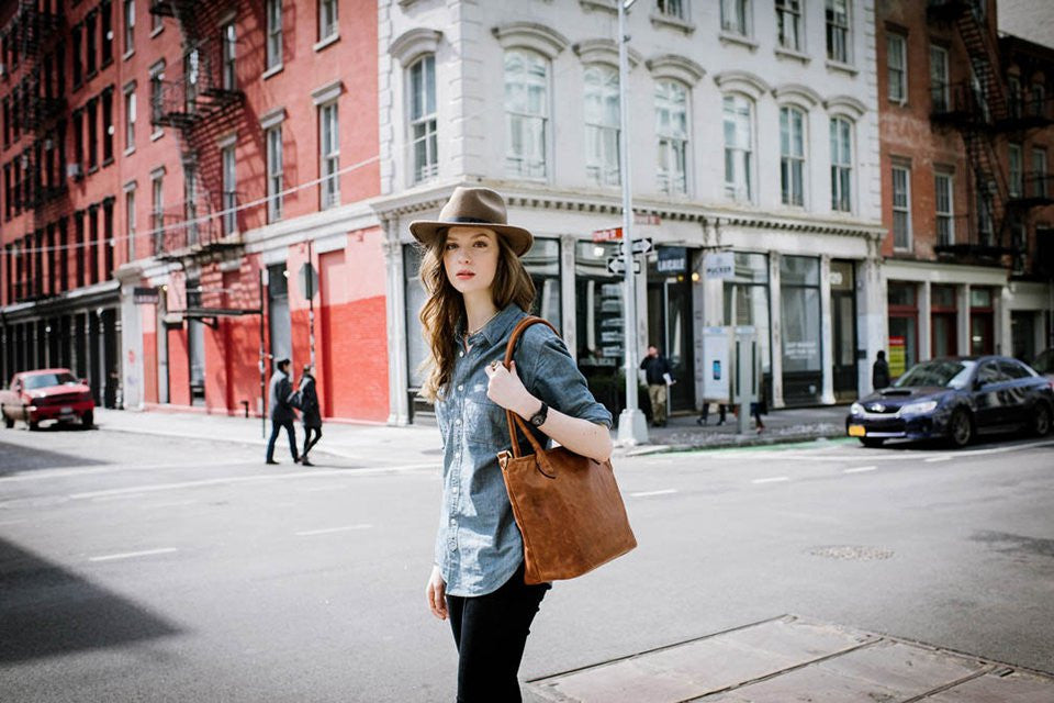 ONA Capri Camera Bag Antique Cognac Leather, bags shoulder bags, ONA - Pictureline  - 5