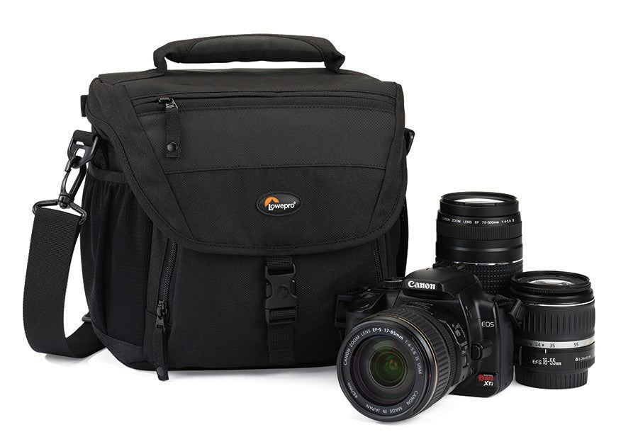 Lowepro Nova 170 AW Camera Shoulder Bag (Black), bags shoulder bags, Lowepro - Pictureline  - 2