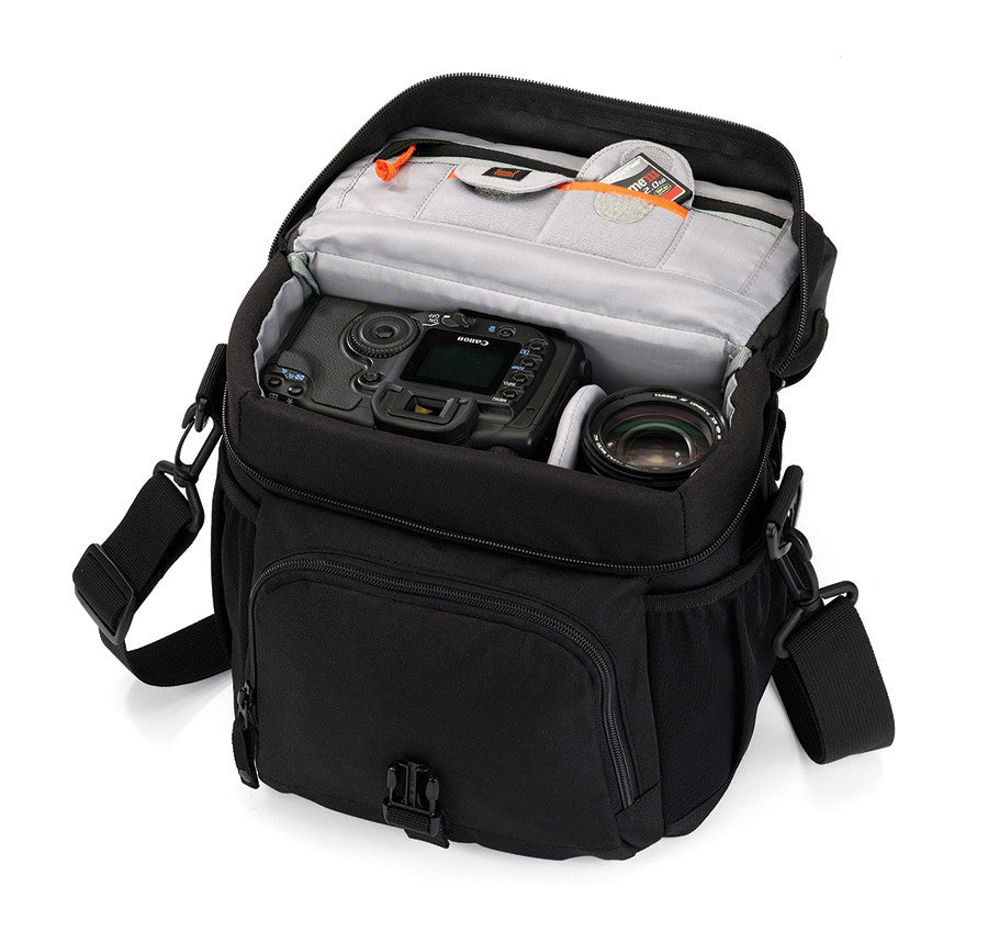 Lowepro Nova 170 AW Camera Shoulder Bag (Black), bags shoulder bags, Lowepro - Pictureline  - 3