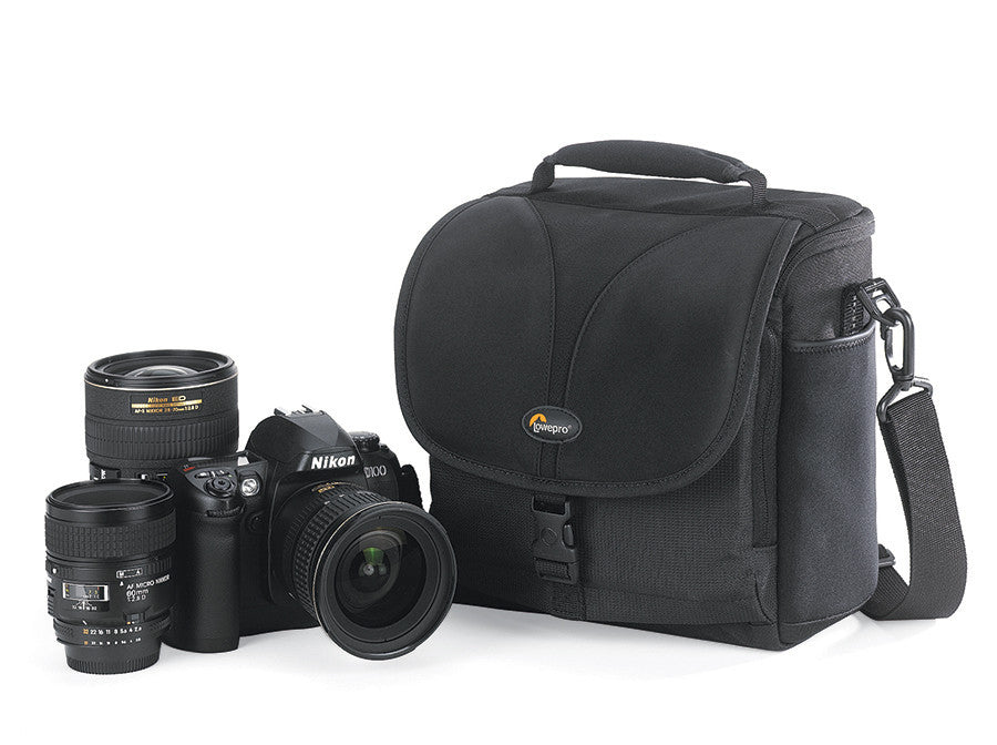 Lowepro Rezo 170 AW Camera Shoulder Bag (Black), bags shoulder bags, Lowepro - Pictureline  - 2