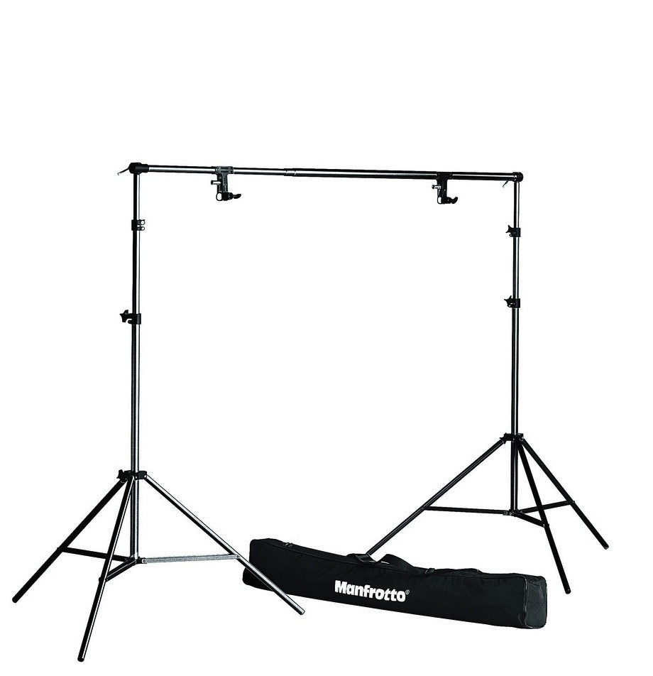 Manfrotto 1314B Background Support System (bag, stands, support & spring), supports wall mounts, Manfrotto - Pictureline 