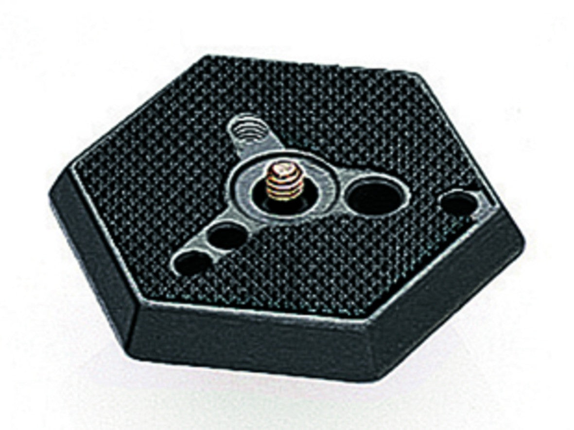 Manfrotto 030-14 Mounting Plate 1/4""W, tripods plates, Manfrotto - Pictureline 