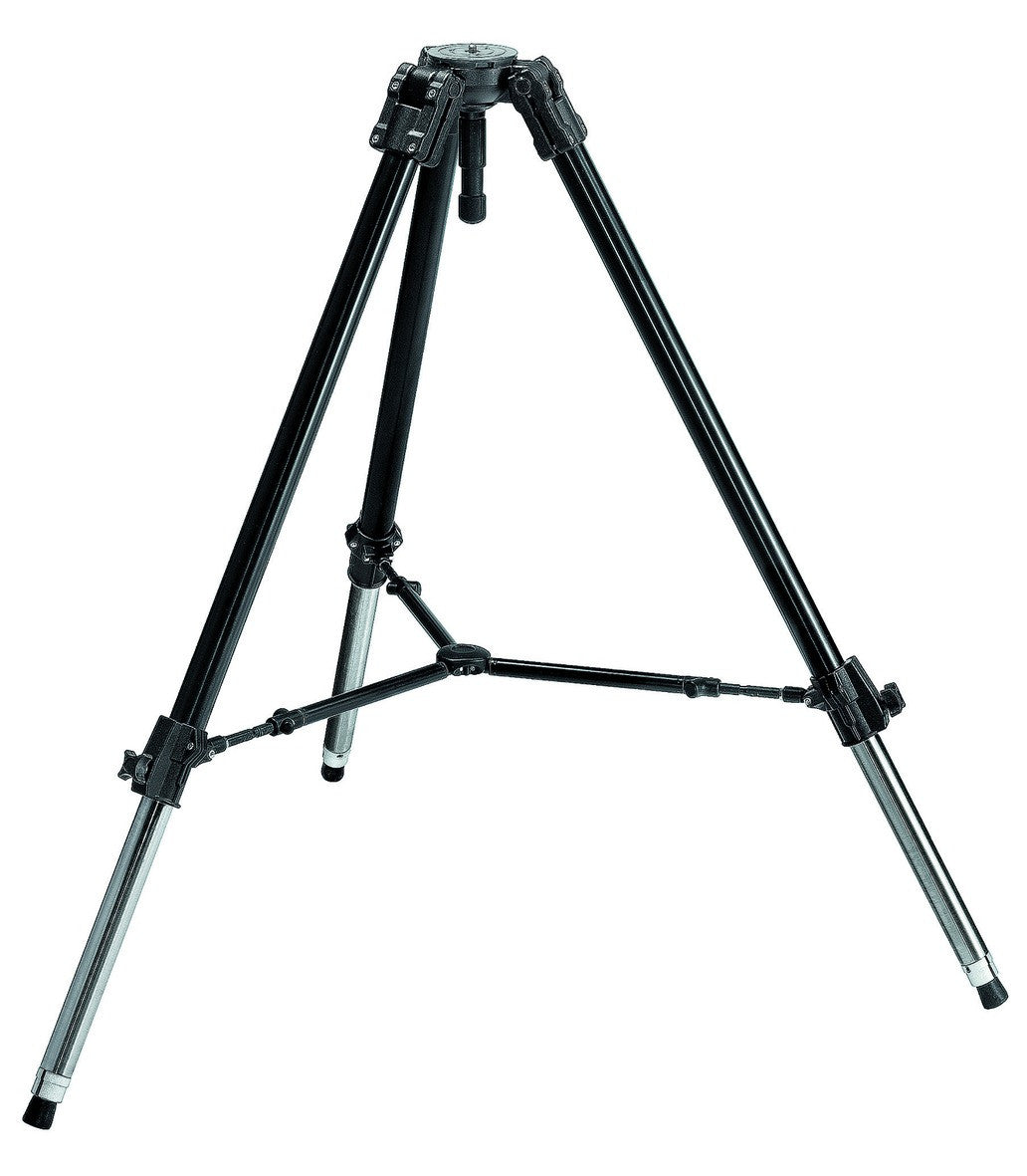 Manfrotto Video 528XB 1-Stage Heavy Duty 100mm Bowl Tripod, tripods video tripods, Manfrotto - Pictureline 