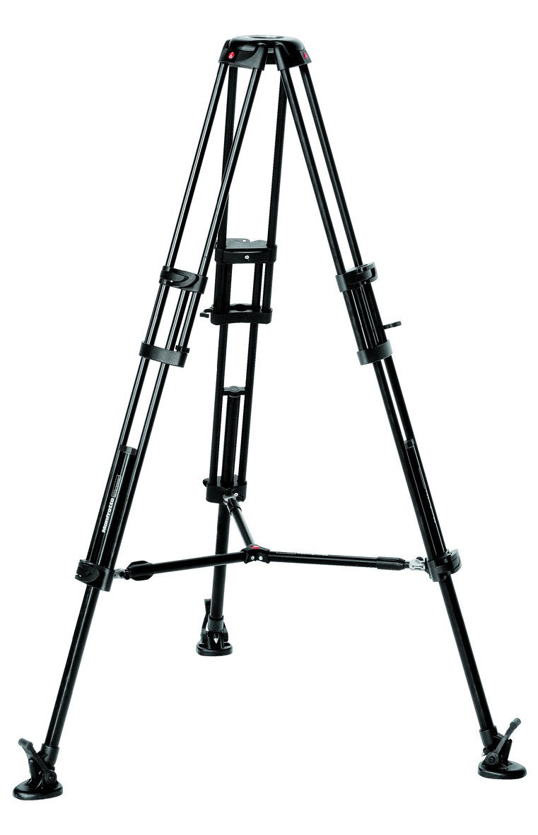 Manfrotto Video 546B Pro Tripod with Mid Level Spreader, tripods video tripods, Manfrotto - Pictureline 