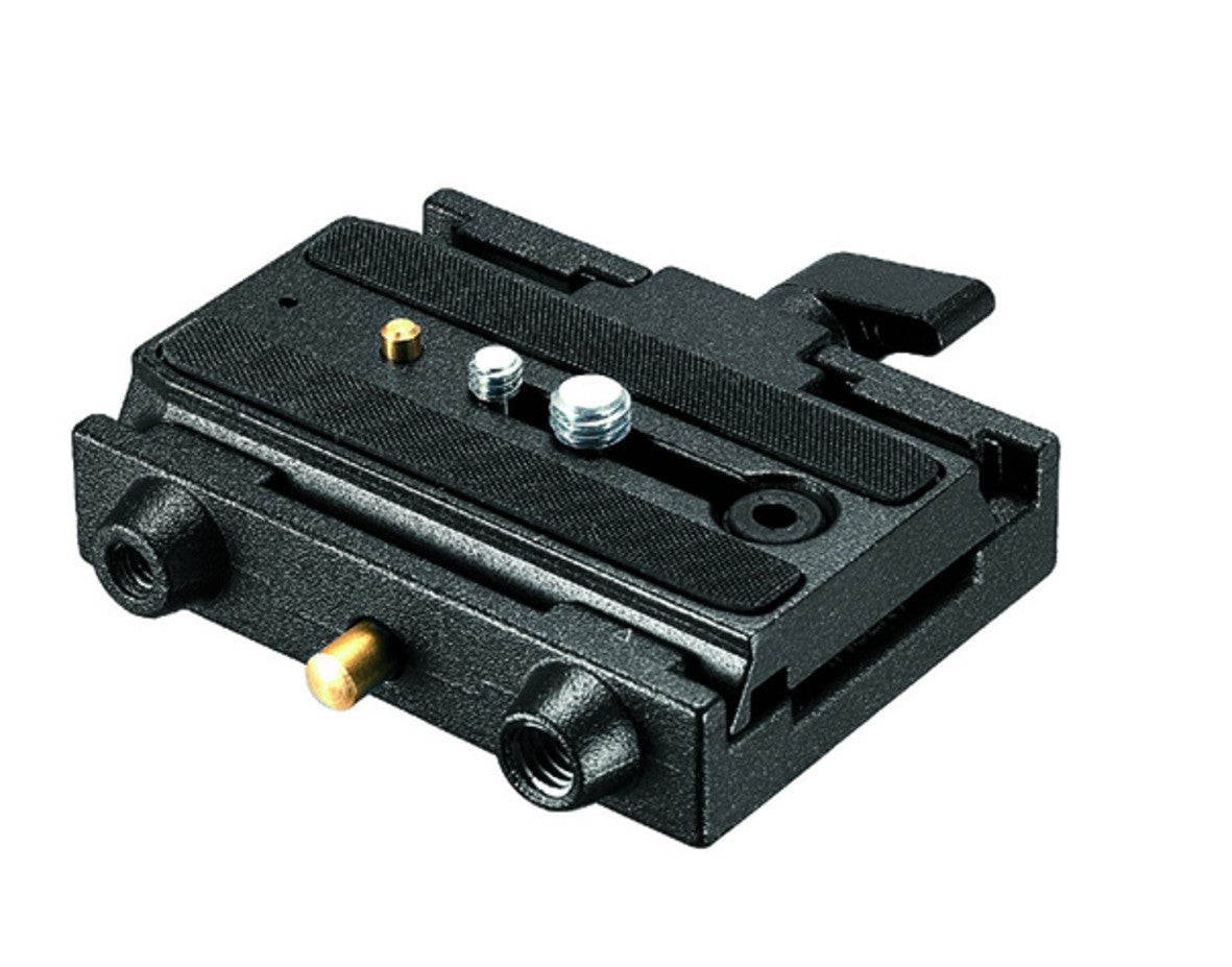 Manfrotto 577 Quick Release Adapter w/ Sliding Plate, tripods plates, Manfrotto - Pictureline 