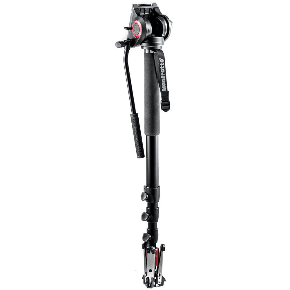 Manfrotto Video MVM500A Fluid Monopod with 500 Series Video Head, discontinued, Manfrotto - Pictureline  - 2