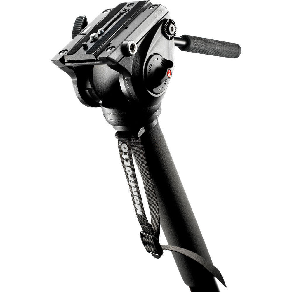 Manfrotto Video MVM500A Fluid Monopod with 500 Series Video Head, discontinued, Manfrotto - Pictureline  - 1