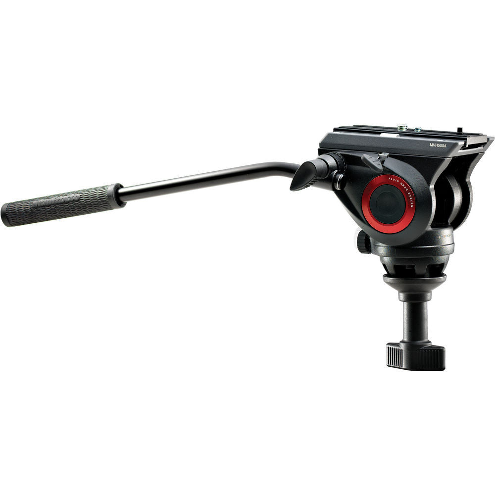 Manfrotto Video MVT502AM tripod with MVH500A Pro Fluid Head and Bag, tripods video tripods, Manfrotto - Pictureline  - 4