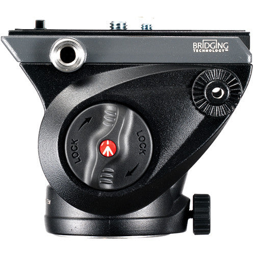 Manfrotto Video MVH500AH Pro Fluid Head with Flat Base, tripods video heads, Manfrotto - Pictureline  - 6