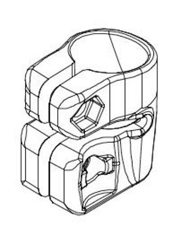 Manfrotto Leg Lock Assembly 055 Lower, 190 Upper, tripods parts & accessories, Manfrotto - Pictureline 