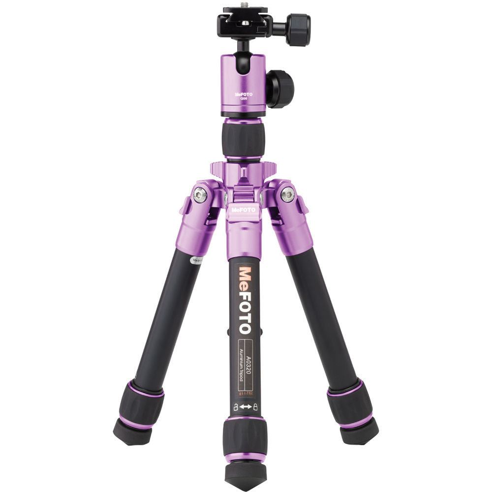 MeFOTO DayTrip Tripod Kit (Purple), tripods travel & compact, MeFOTO - Pictureline  - 1