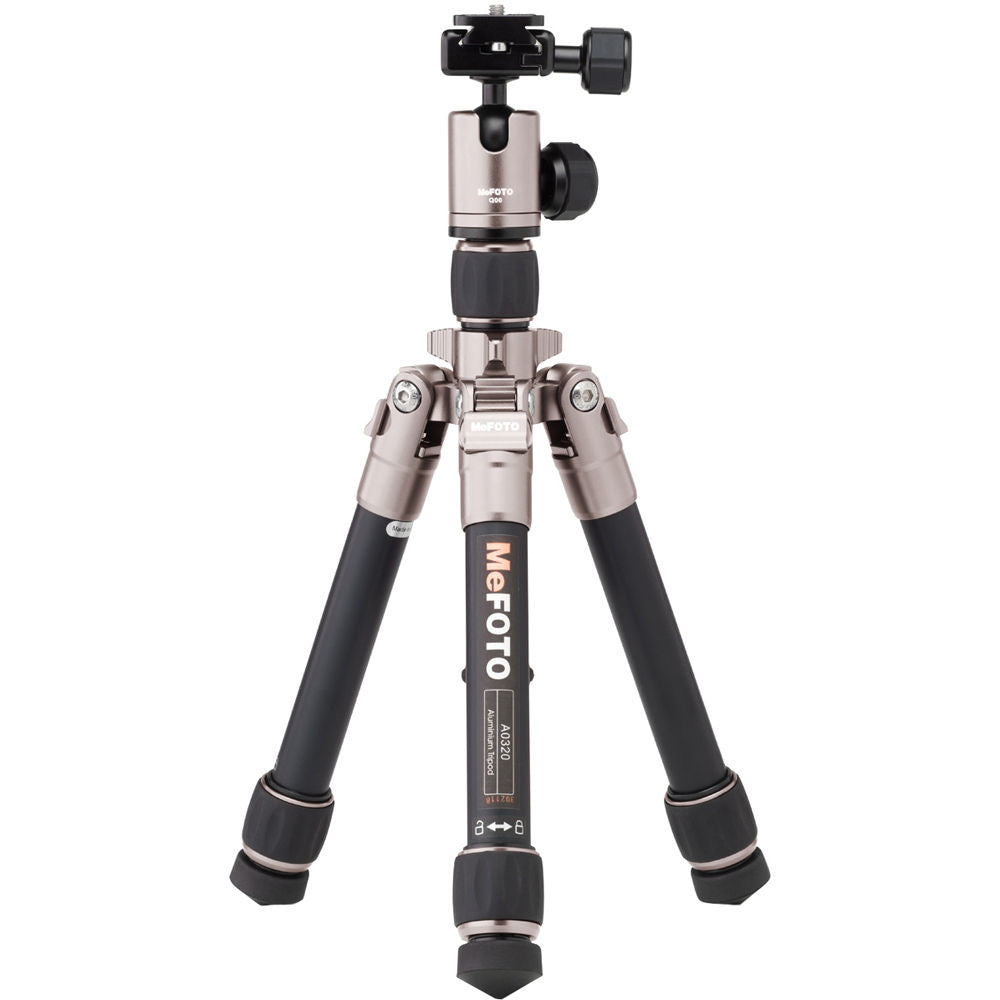 MeFOTO DayTrip Tripod Kit (Titanium), tripods travel & compact, MeFOTO - Pictureline  - 1