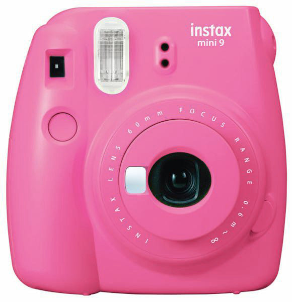 Fujifilm INSTAX Mini 9 Instant Film Camera (Flamingo Pink)
