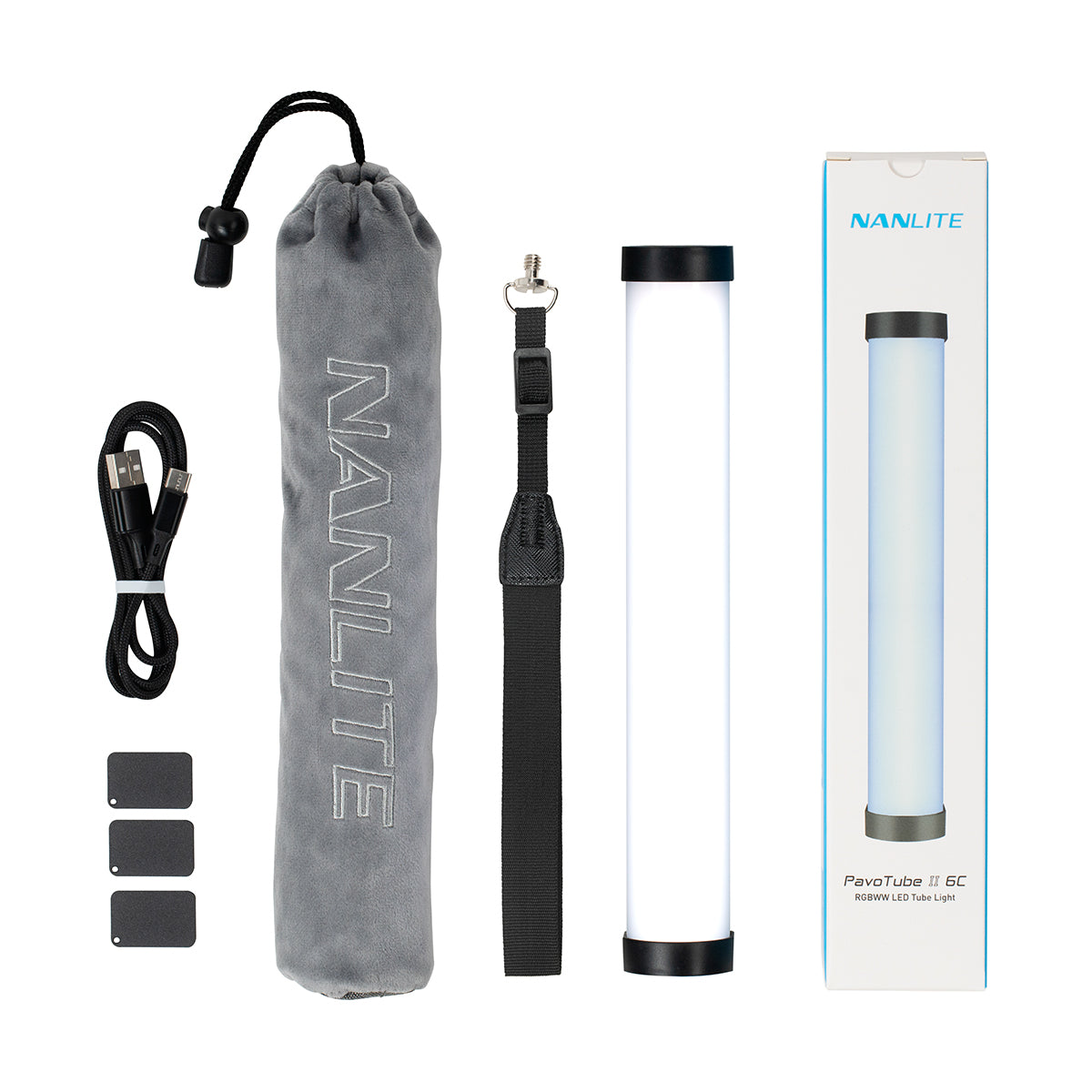 NanLite PavoTube II 6C RGBWW 10” LED Tube