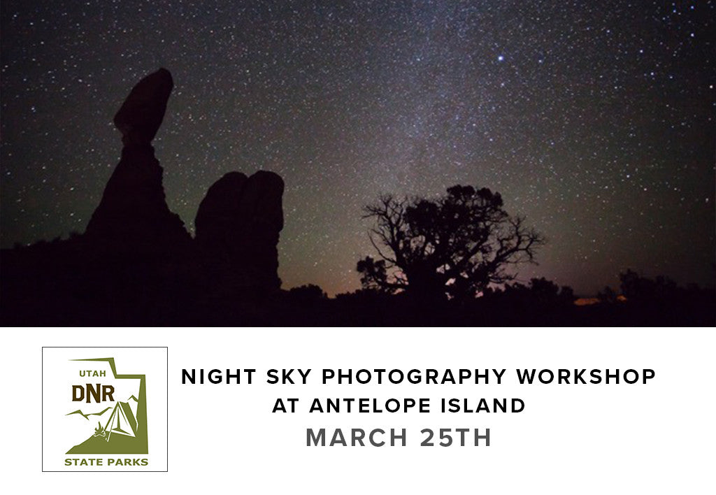 Night Sky Photography Workshop at Antelope Island (March 25th)