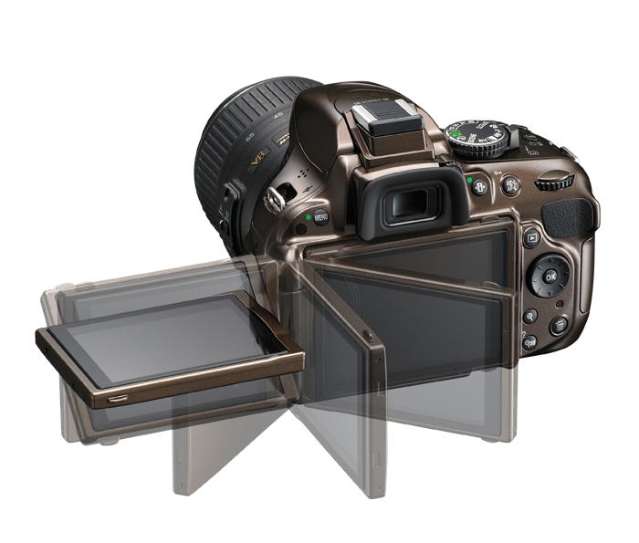 Nikon D5200 DX Digital SLR Camera w/ 18-55mm DX VR Lens (Bronze), discontinued, Nikon - Pictureline  - 2