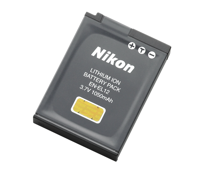 Nikon EN-EL12 Rechargeable Battery, camera batteries & chargers, Nikon - Pictureline 