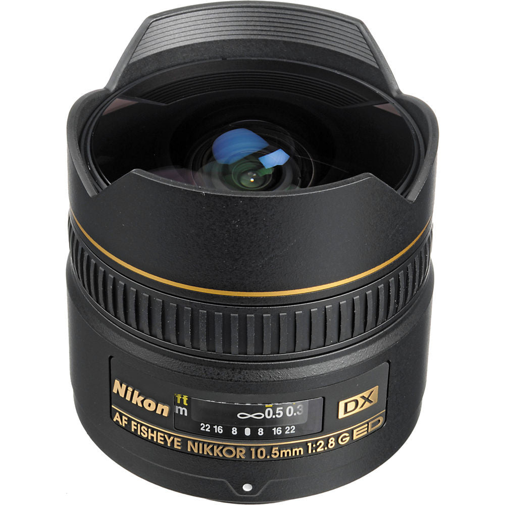 Nikon 10.5mm f/2.8G ED-IF AF DX Fisheye Lens, lenses slr lenses, Nikon - Pictureline  - 4