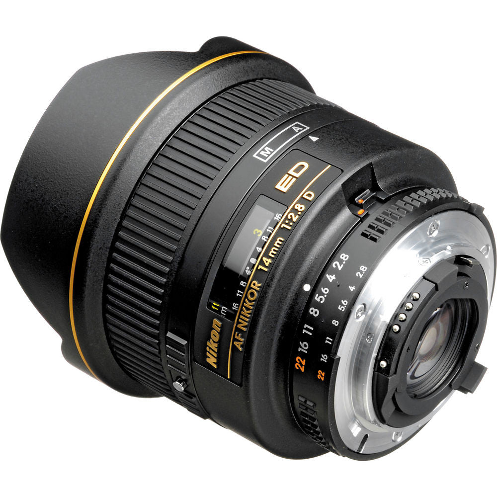 Nikon 14mm f/2.8D AF Nikkor Lens, lenses slr lenses, Nikon - Pictureline  - 2