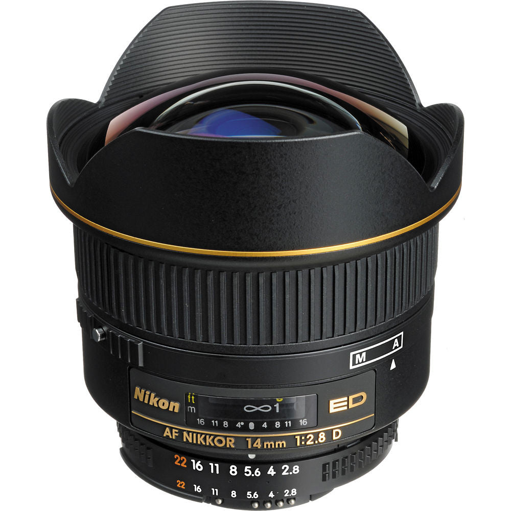 Nikon 14mm f/2.8D AF Nikkor Lens, lenses slr lenses, Nikon - Pictureline  - 4
