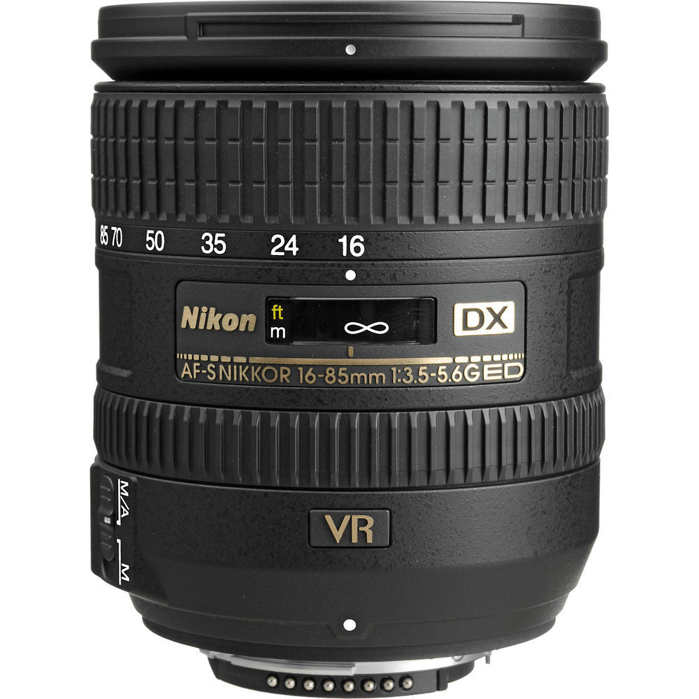 Nikon 16-85mm f/3.5-5.6G ED AF-S DX VR Nikkor Lens, lenses slr lenses, Nikon - Pictureline  - 2