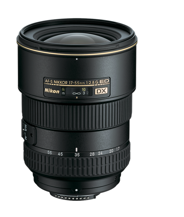 Nikon 17-55mm f/2.8G ED-IF AF-S DX Lens, lenses slr lenses, Nikon - Pictureline 