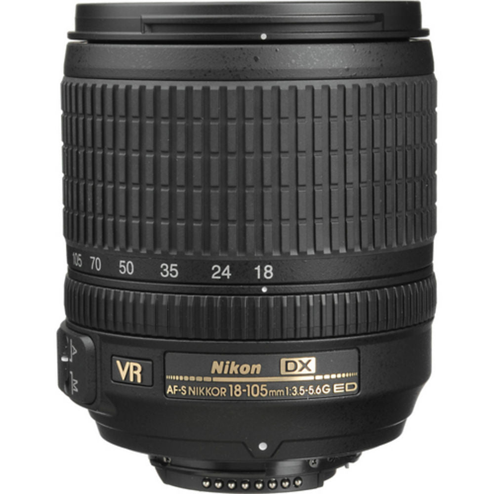 Nikon 18-105mm f/3.5-5.6G ED VR AF-S DX Nikkor Lens, lenses slr lenses, Nikon - Pictureline  - 5