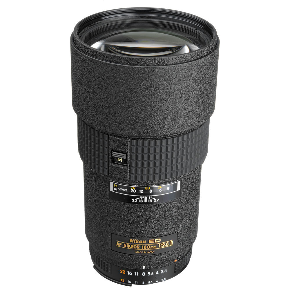 Nikon 180mm f2.8D ED-IF AF Nikkor Lens, lenses slr lenses, Nikon - Pictureline  - 2