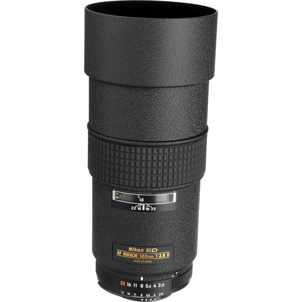 Nikon 180mm f2.8D ED-IF AF Nikkor Lens, lenses slr lenses, Nikon - Pictureline  - 1