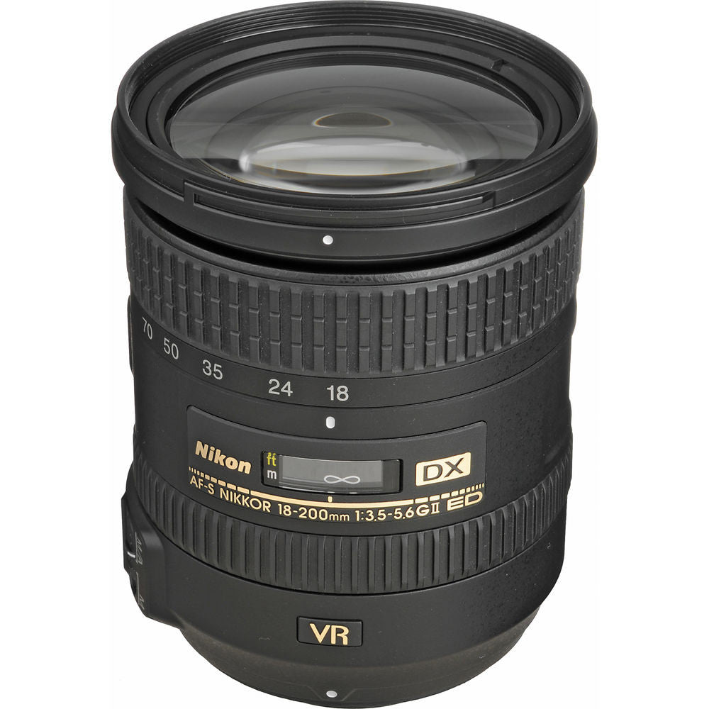 Nikon 18-200mm f/3.5-5.6G ED AF-S DX VR II Lens, lenses slr lenses, Nikon - Pictureline  - 3