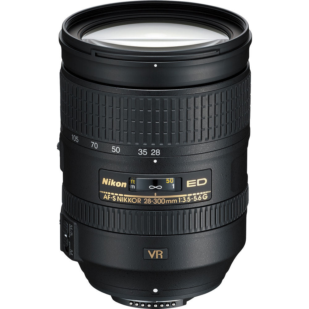 Nikon 28-300mm f/3.5-5.6G ED AF-S VR Zoom Lens, lenses slr lenses, Nikon - Pictureline  - 2