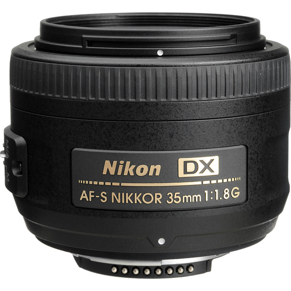 Nikon 35mm f/1.8G AF-S DX Nikkor Lens, lenses slr lenses, Nikon - Pictureline  - 3