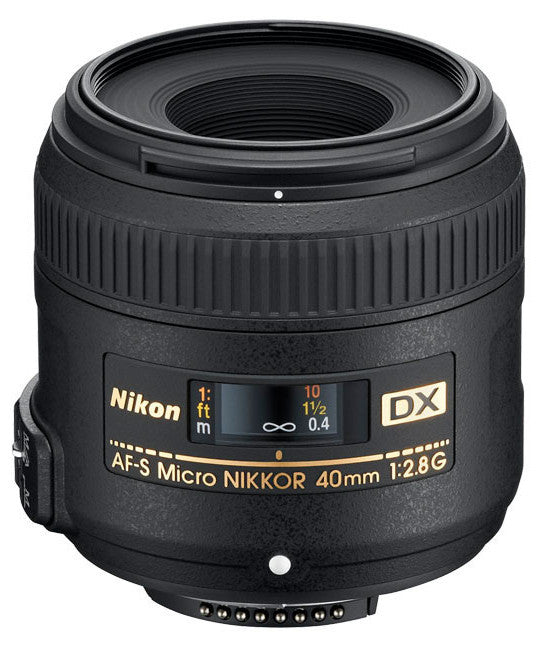 Nikon 40mm f/2.8G AF-S DX Micro-Nikkor Lens, lenses slr lenses, Nikon - Pictureline  - 1