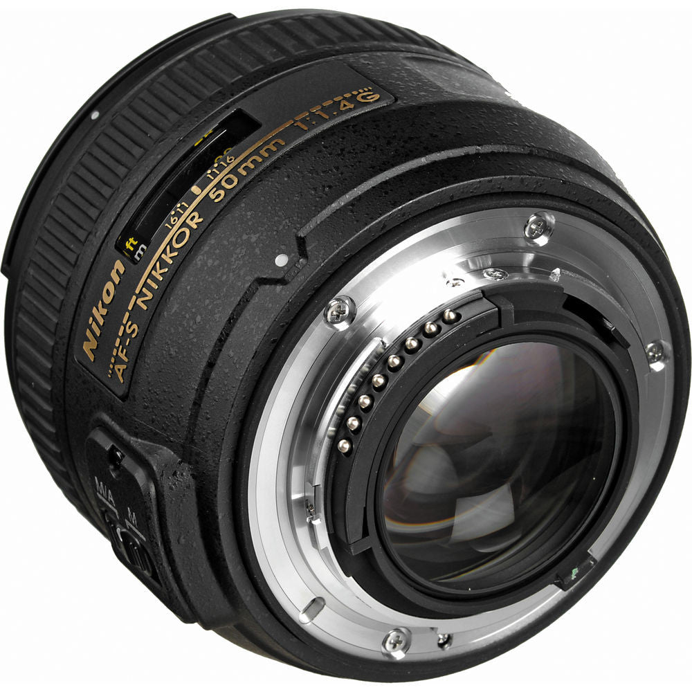 Nikon 50mm f/1.4G AF-S Nikkor Lens, lenses slr lenses, Nikon - Pictureline  - 3