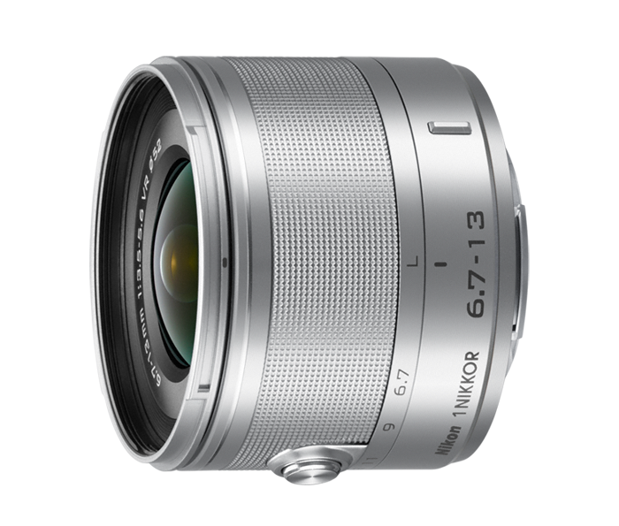 Nikon 1 Nikkor 6.7-13mm f/3.5-5.6 VR Lens Silver