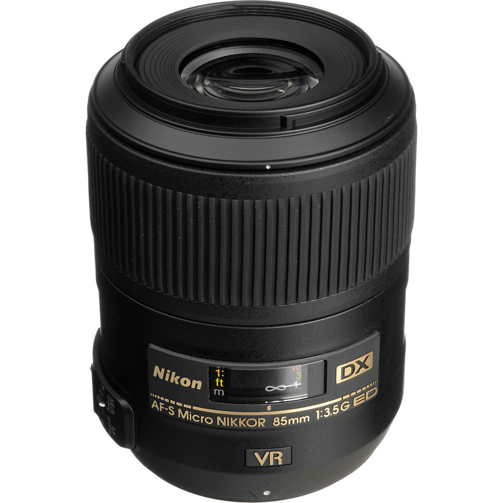 Nikon 85mm f/3.5G ED VR AF-S DX Micro Nikkor Lens, lenses slr lenses, Nikon - Pictureline  - 1