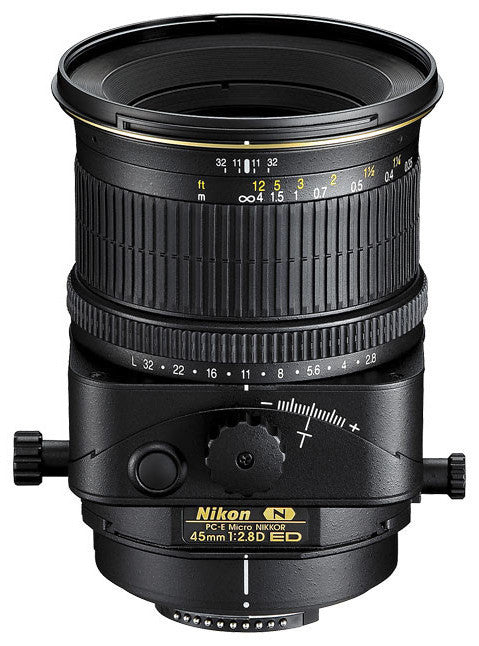 Nikon 45mm f/2.8D ED PC-E Nikkor Lens, lenses slr lenses, Nikon - Pictureline  - 1
