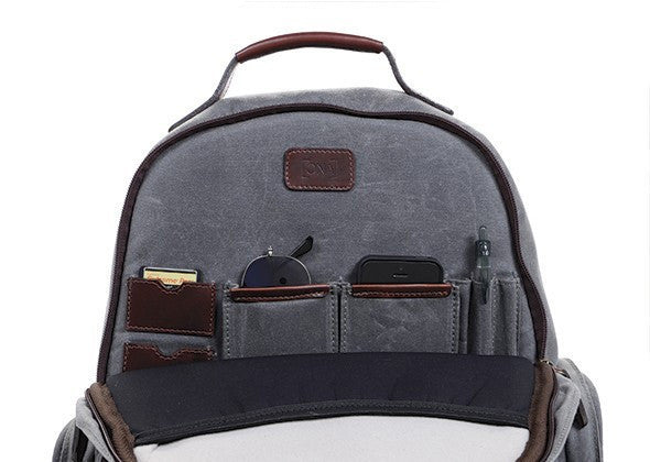 ONA The Bolton Street Camera Backpack Dark Tan display picture 2