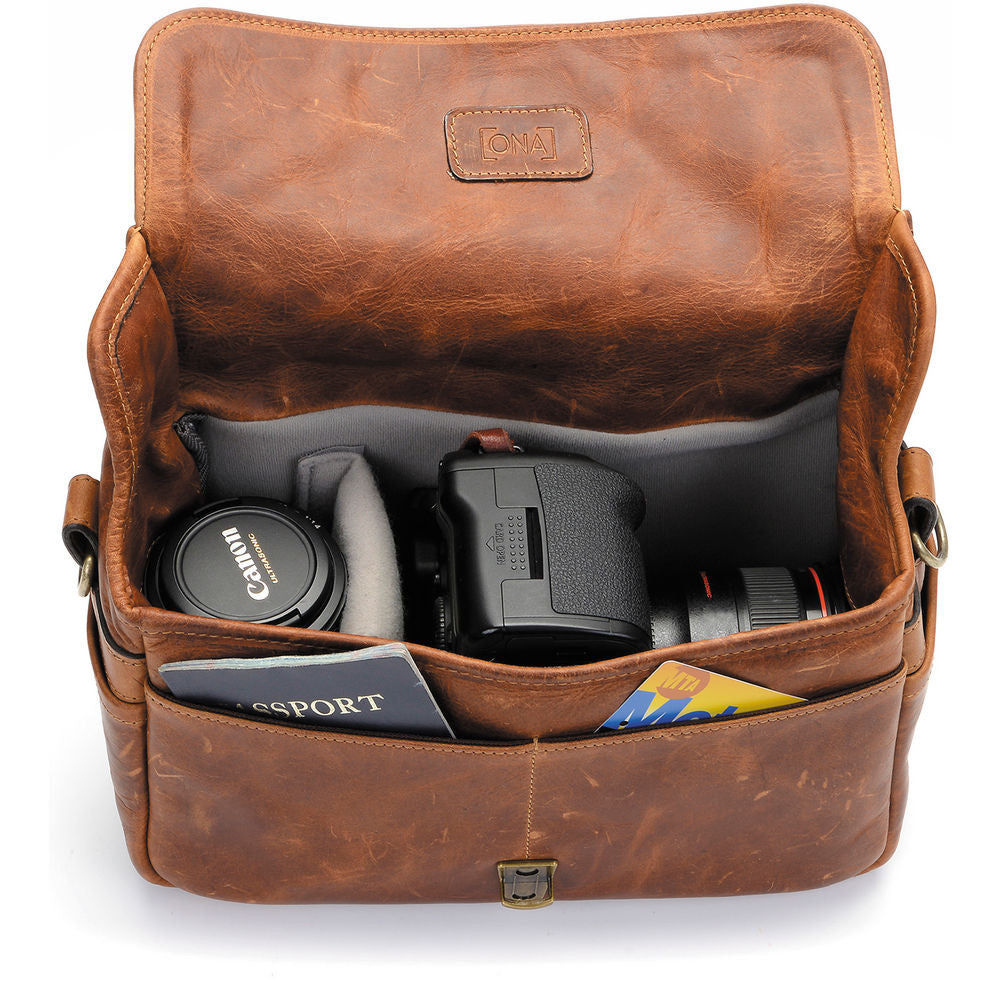 ONA Bowery Camera Bag (Leather, Antique Cognac)