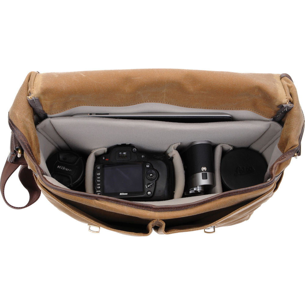 ONA The Brixton Camera and Laptop Messenger Bag Black, bags shoulder bags, ONA - Pictureline  - 2