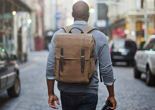 ONA Camps Bay Camera and Laptop Backpack Field Tan