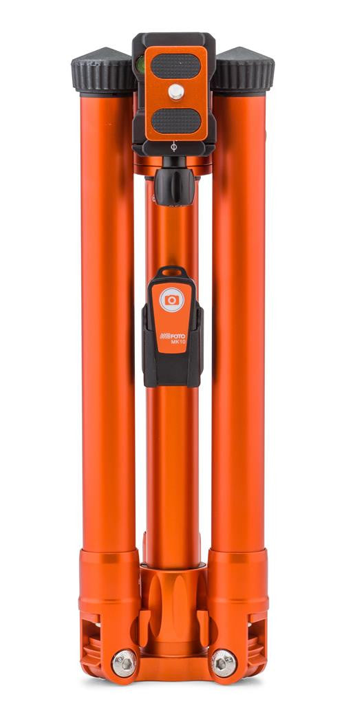 MeFOTO BackPacker Air Tripod Kit (Orange), tripods travel & compact, MeFOTO - Pictureline  - 4